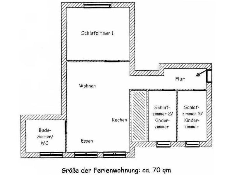 Grundriss Wohnung 2